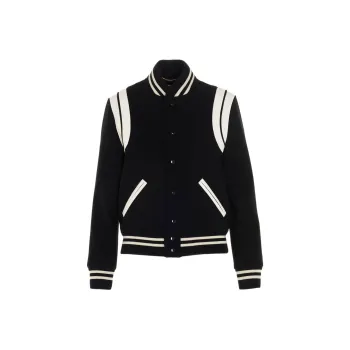 SAINT LAURENT Teddy Bomber Jacket