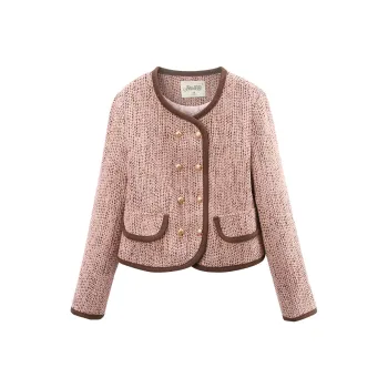 A Paradise For Awakening Puffer Jacket Women's Pink