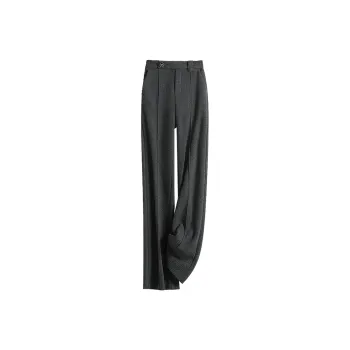 Cypress House Casual Pants Women's Black Gray Stripes