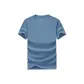 Crew Neck (Polar Blue) 100% cotton Sweat-Wicking and Breathable/Heavyweight Outerwear Fitted