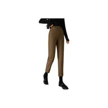 Mo Han Yi Mei Casual Pants Women's Gold Camel