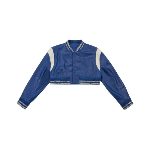 ADER ERROR Cropped Coats Women's Blue