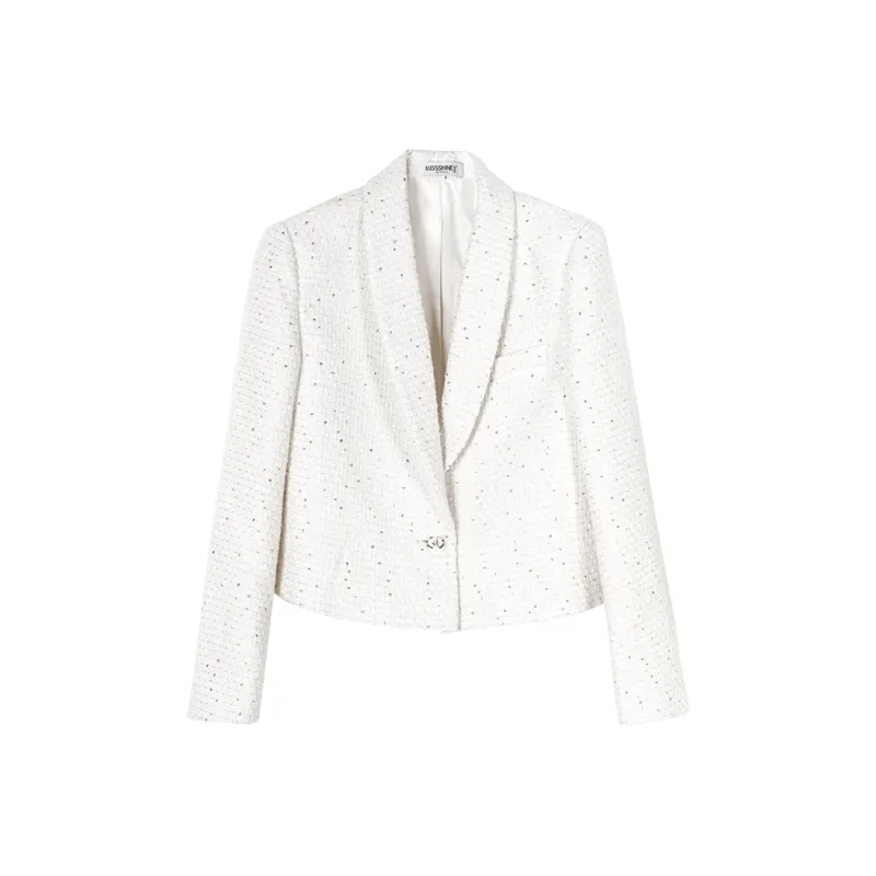 MISSSHINE Business Suits Women's Ecru-0