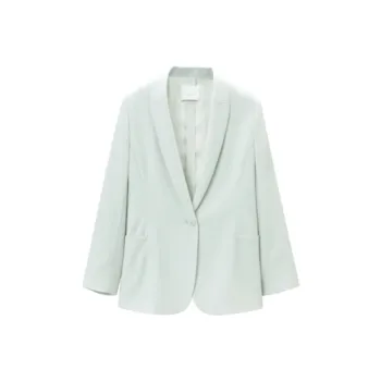 OVV Business Suits Women's Light Green Solid Color 14