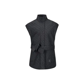 Moose Knuckles No Guilt Quilt Vests Women's Black