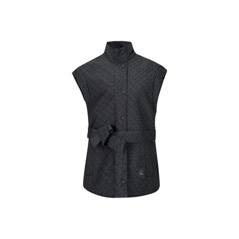 Moose Knuckles No Guilt Quilt Vests Women's Black-0