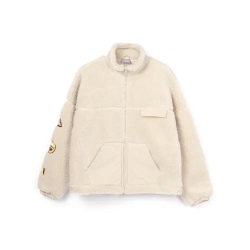 LINING Velvet Jackets Women's Sand Gravel Gray