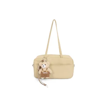 MZ HOUGE Cow Leather Shoulder Bag Women's Multicolor