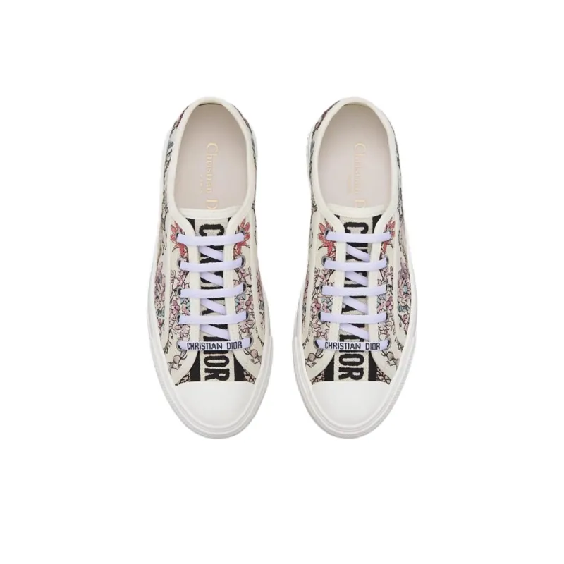 DIOR Walk'n'Dior Low Top Skateboard Shoes Women's Nude-3