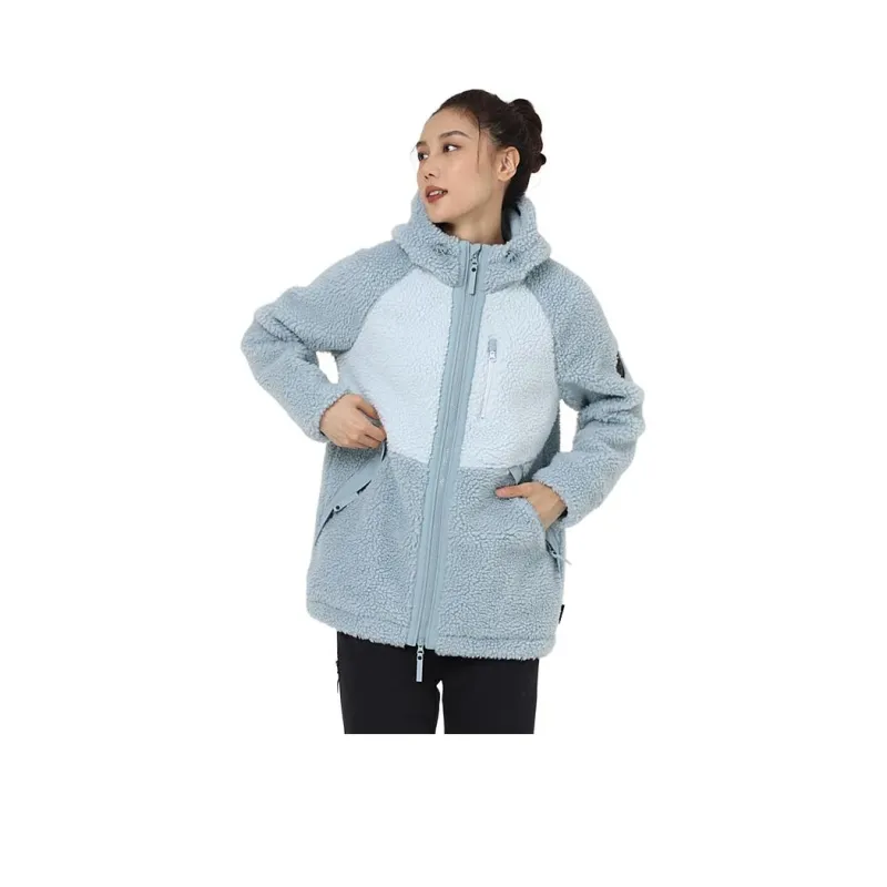 DECATHLON SH500 Velvet feel Coat Women's Turquoise-0
