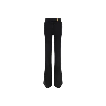 TOM FORD High-Waist Straight-Leg Trousers