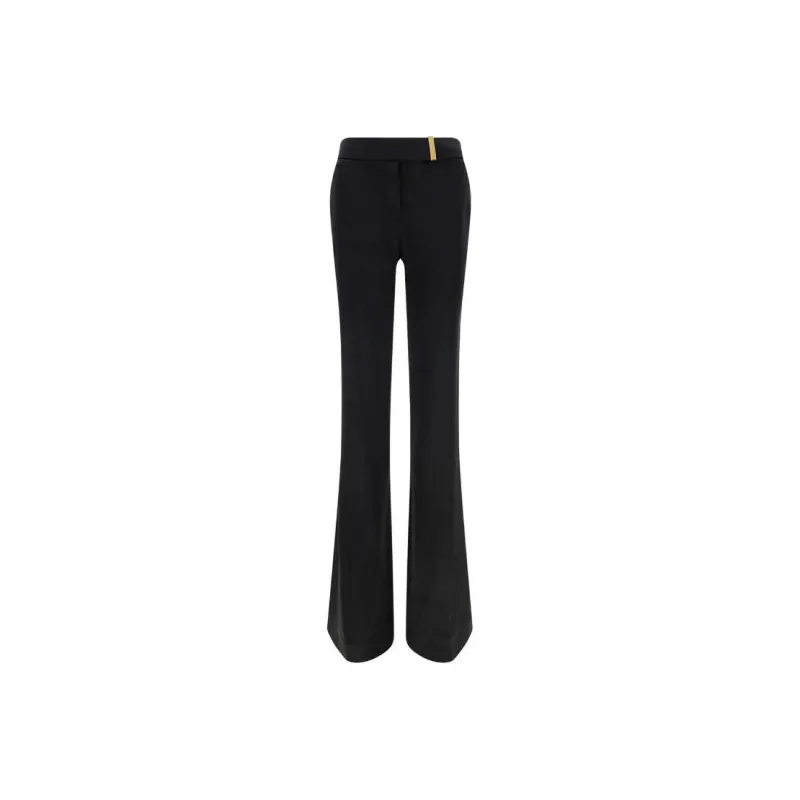 TOM FORD High-Waist Straight-Leg Trousers-0