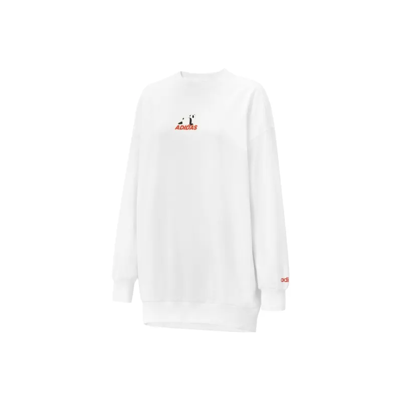 Adidas Sweatshirt Women's White-0