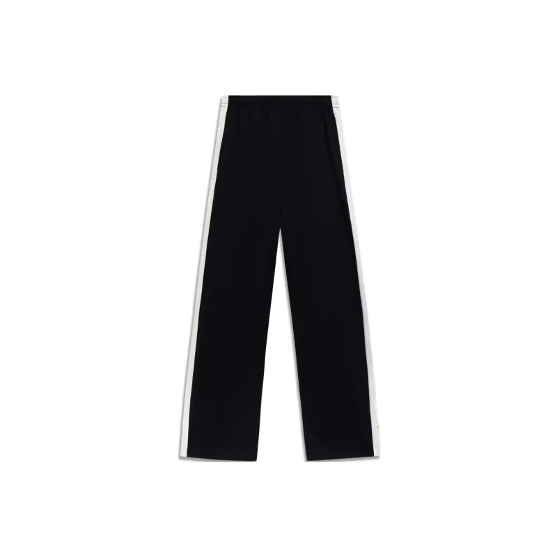 LiNing Sports Lifestyle Collection Sports Fashion Collection Knitted Sweatpants Women's Black-0
