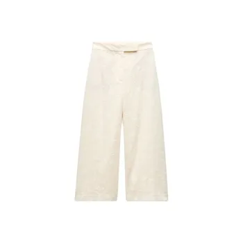 ZARA Casual Pants Women's Yellow