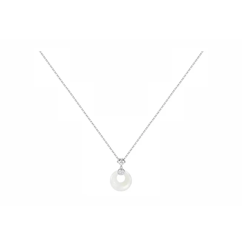 CHINA GOLD 925 Sterling Silver Necklaces Unisex-0