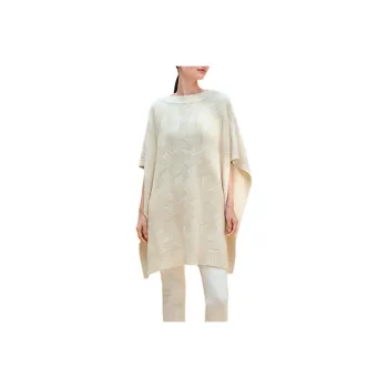HERMES FW24 Cloak Women's White
