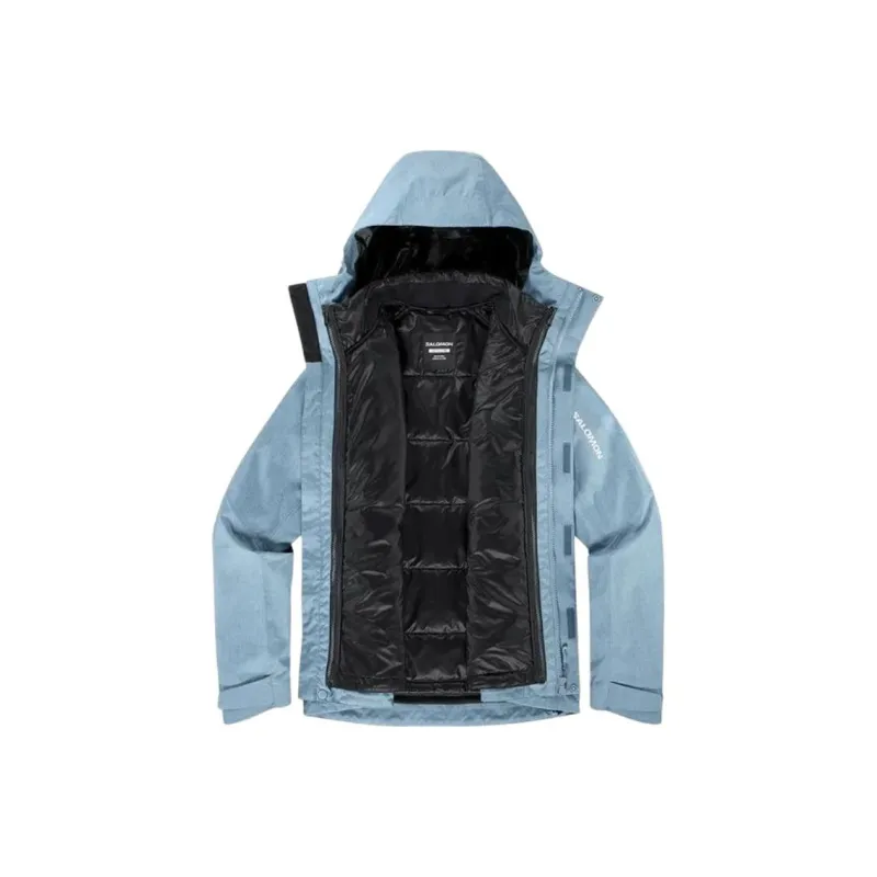 SALOMON Windbreaker Jacket Women's Blue-1