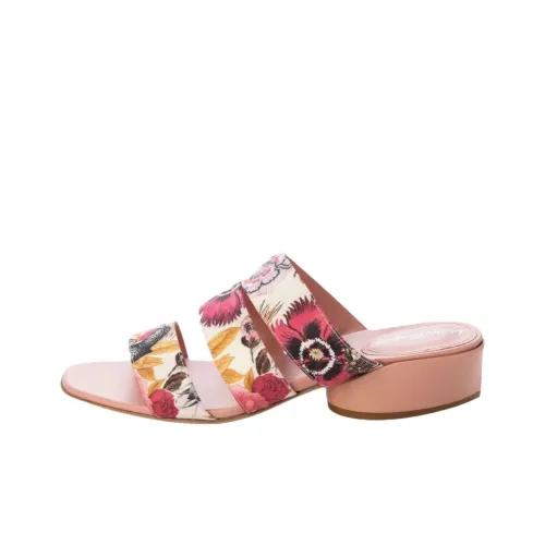 FERRAGAMO Slide Slippers Women's Pink