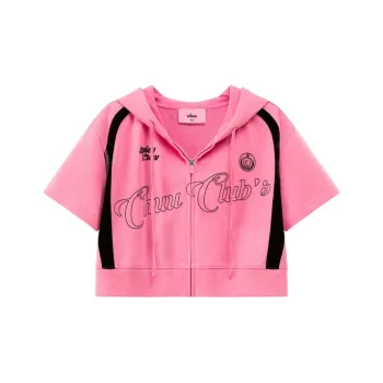 CHUU Cropped Coat Women's Fuchsia