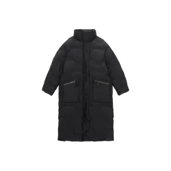 GANNI Hooded Quilted Coat