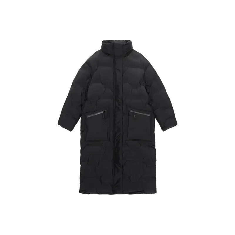 GANNI Hooded Quilted Coat-0