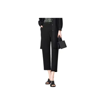 JZ. ANNAKRO Casual Pants Women's Plain Black