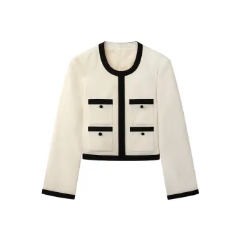 THE SEA LIFE Cropped Coat Women's Ice Cream