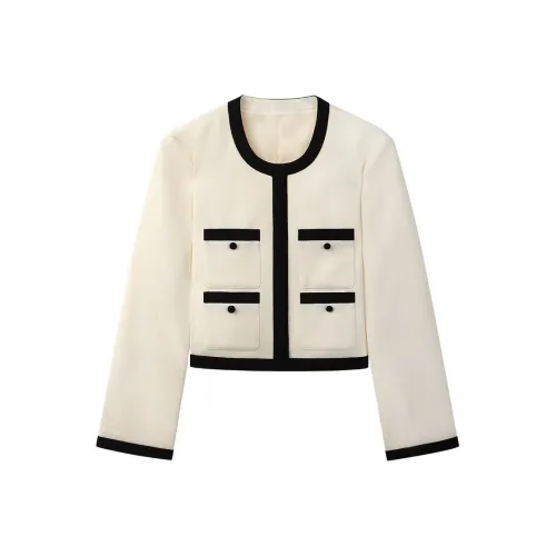 THE SEA LIFE Cropped Coat Women's Ice Cream