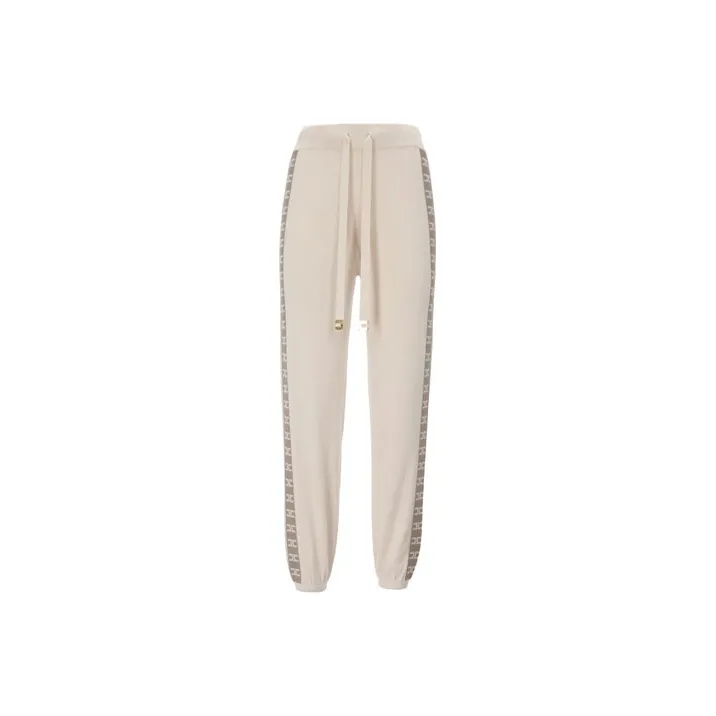 Elisabetta Franchi SS22 Sports Pants Women's Beige-0