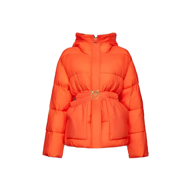 PINKO Puffer Jacket Women's Orange-0