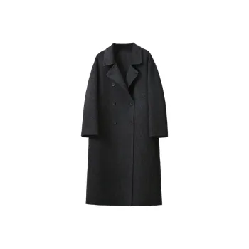 Shavani Coats Women's Charcoal Black