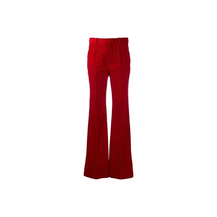 SAINT LAURENT Casual Pants Women's Red-0