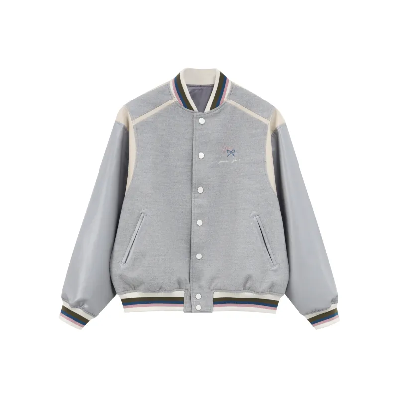 FPMZ Baseball Jacket Women's Gray-0