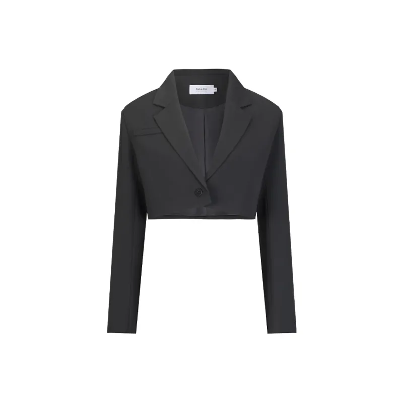 Barb Chill Preppy Series Business Suit Women's Dark Gray-0