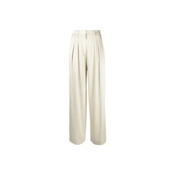 NANUSHKA Lynda Straight leg Satin Trousers