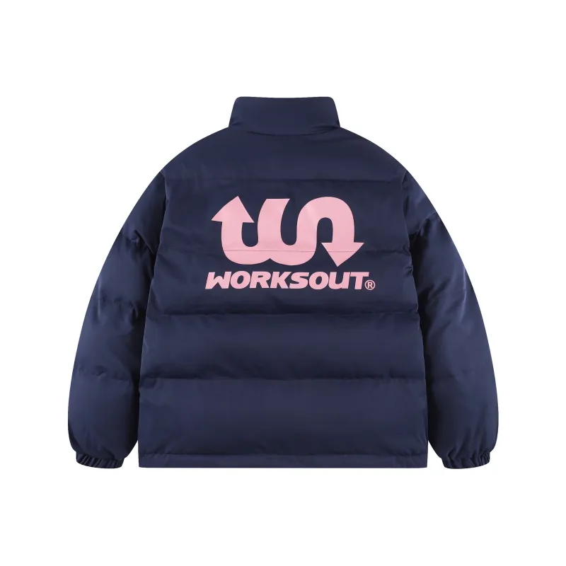 WORKSOUT Puffer Jackets Unisex-5