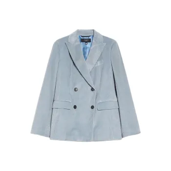 WEEKEND MaxMara Business Suits Coats Women's Sky Blue