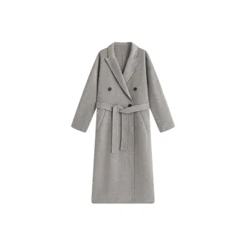 MOSIIMORII Coats Women's Light Pine Gray