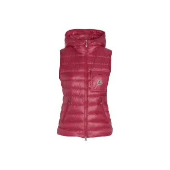 Moncler Glygos Hooded Quilted Gilet