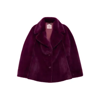 GUESS Coats Women's Purple