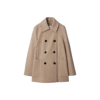 Burberry Coats Women's Taupe