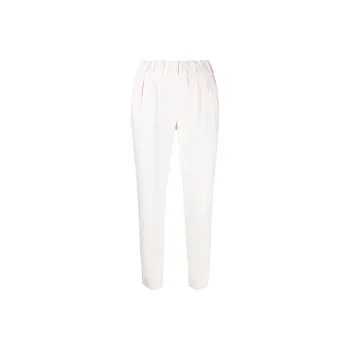 Brunello Cucinelli Cropped Pleated Trousers