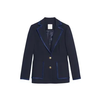 Sandro Business Suit Women's Dark Blue