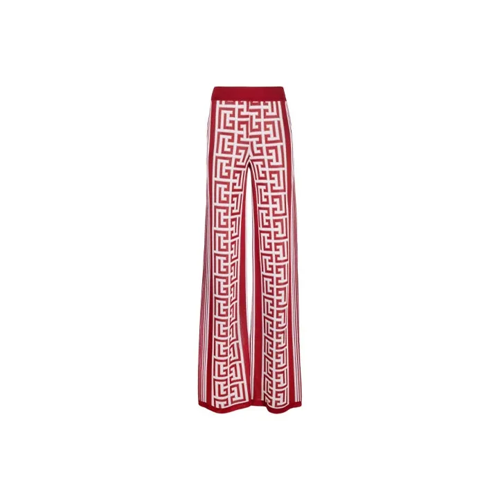 BALMAIN Casual Pants Women's Red-0