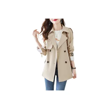 Still Quiet Trench Coat Women's Khaki