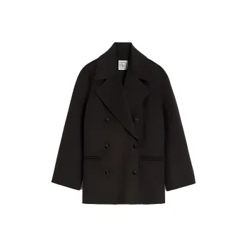 TOTEME Double breasted Wool Coat