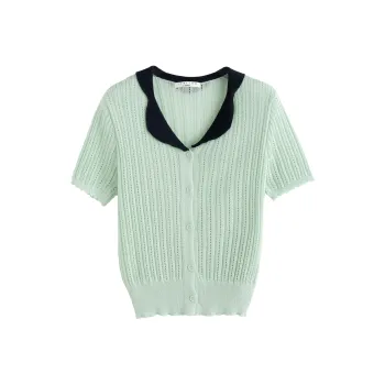Tonlion Knitwear Women's Light Aqua Green