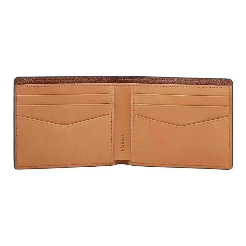 FOSSIL Leather Wallet Men's Brown-2