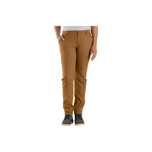 Carhartt 105999 WOMEN'S RUGGED FLEX®CANVAS DOUBLE-FRONT PANT Casual Pants RELAXED FIT Women's